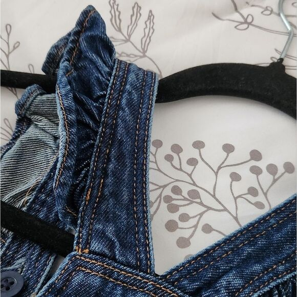 GAP Girls Ruffle Overalls - Picture 9 of 13